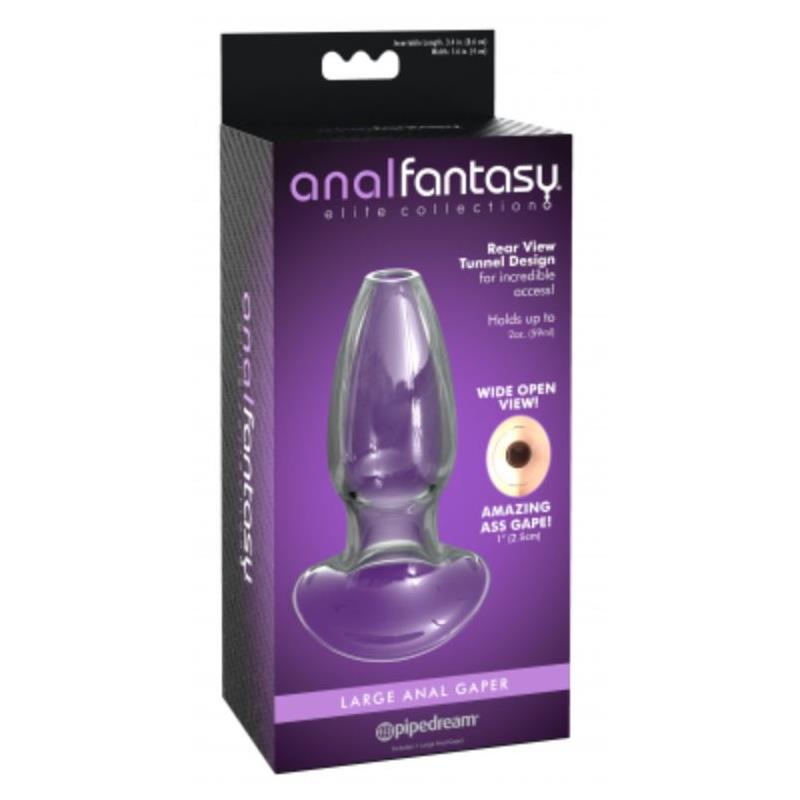 Anal Gaper Large Clear