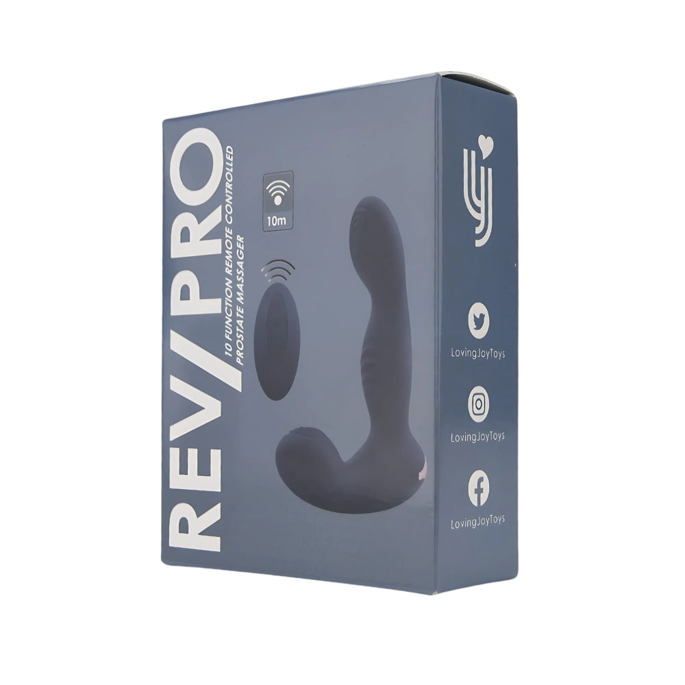Rev-Pro 10 Function Remote Controlled Prostate Massager