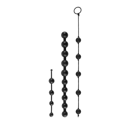 Beginners Anal Bead Kit Black
