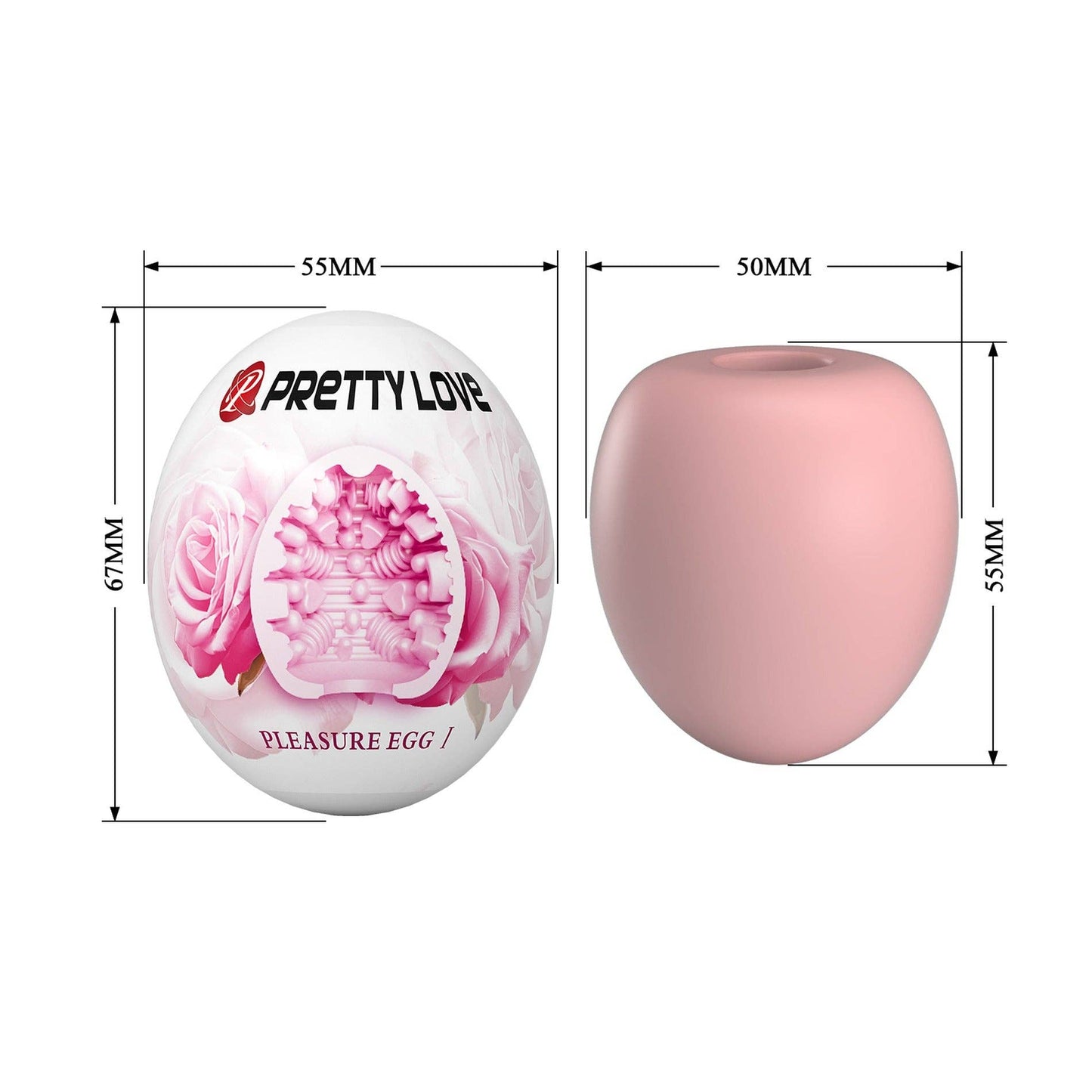 Baile Pretty Love - Pleasure Egg Pink - BM-00900T90