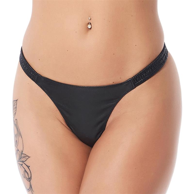 G-String Leather Elastic